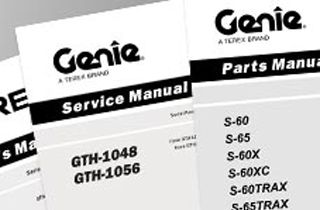 Genie Manuals - For Service, Parts or Operation of Equipment